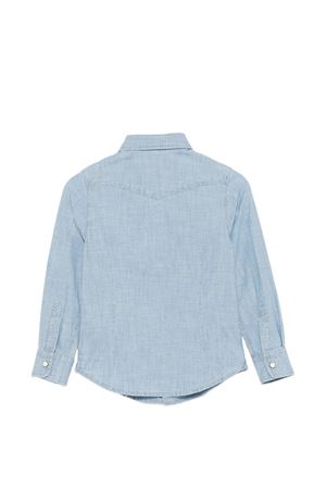 camicia con taschino denim ELEVENTY KIDS | EW5P80P0182608